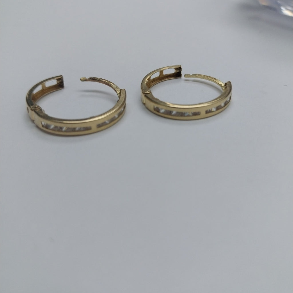 ARRACADAS PAR ORO 10 K 1.7 GRMS (SEMINUEVO)