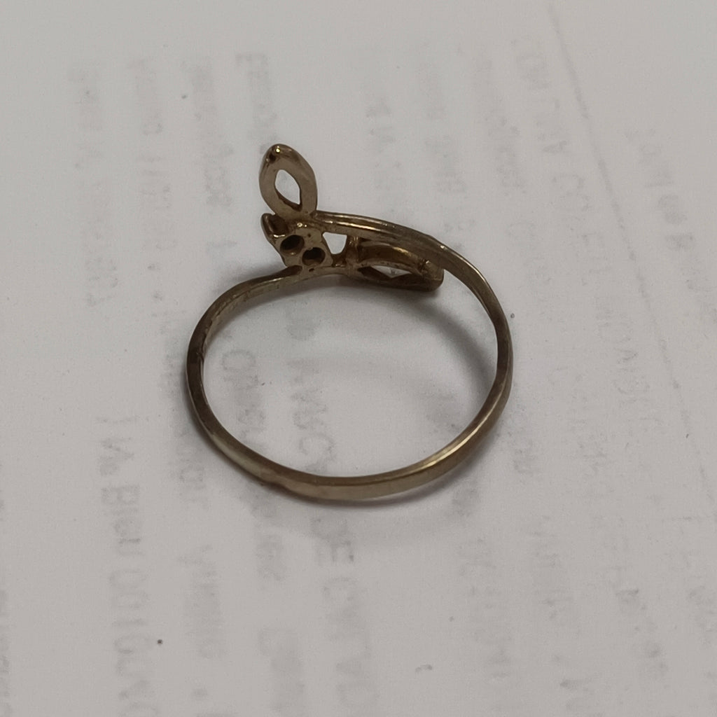 ANILLO ORO 10 K 1,20 GRMS (SEMINUEVO)