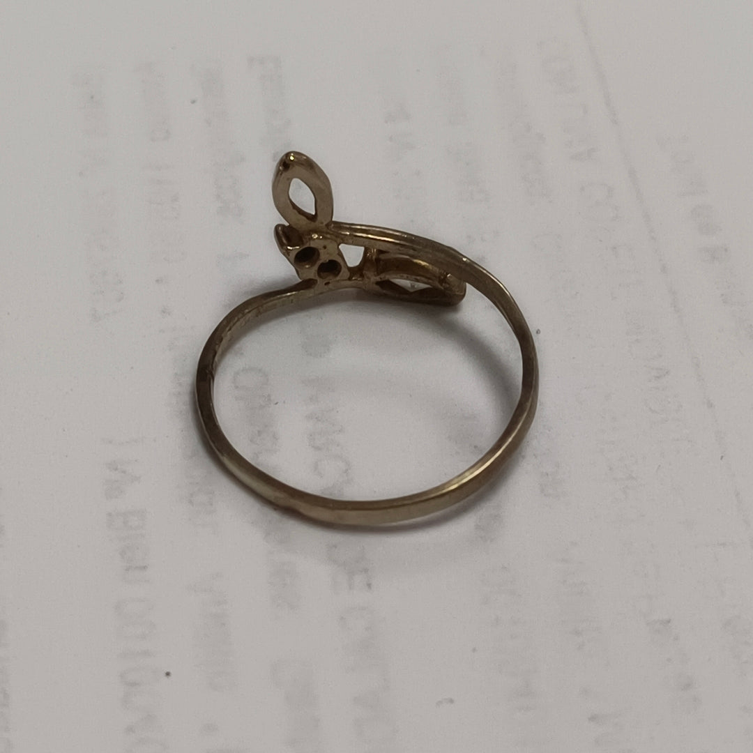 ANILLO ORO 10 K 1,20 GRMS (SEMINUEVO)