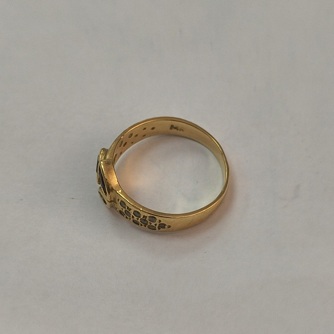 ANILLITO ORO 14 K 2.5 GRMS (SEMINUEVO)