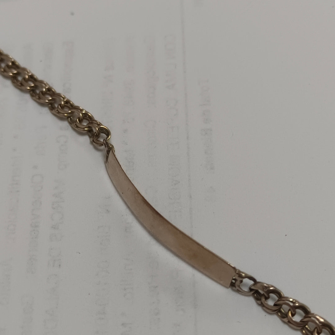 PULSERA ORO 10 K 3,50 GRMS (SEMINUEVO)