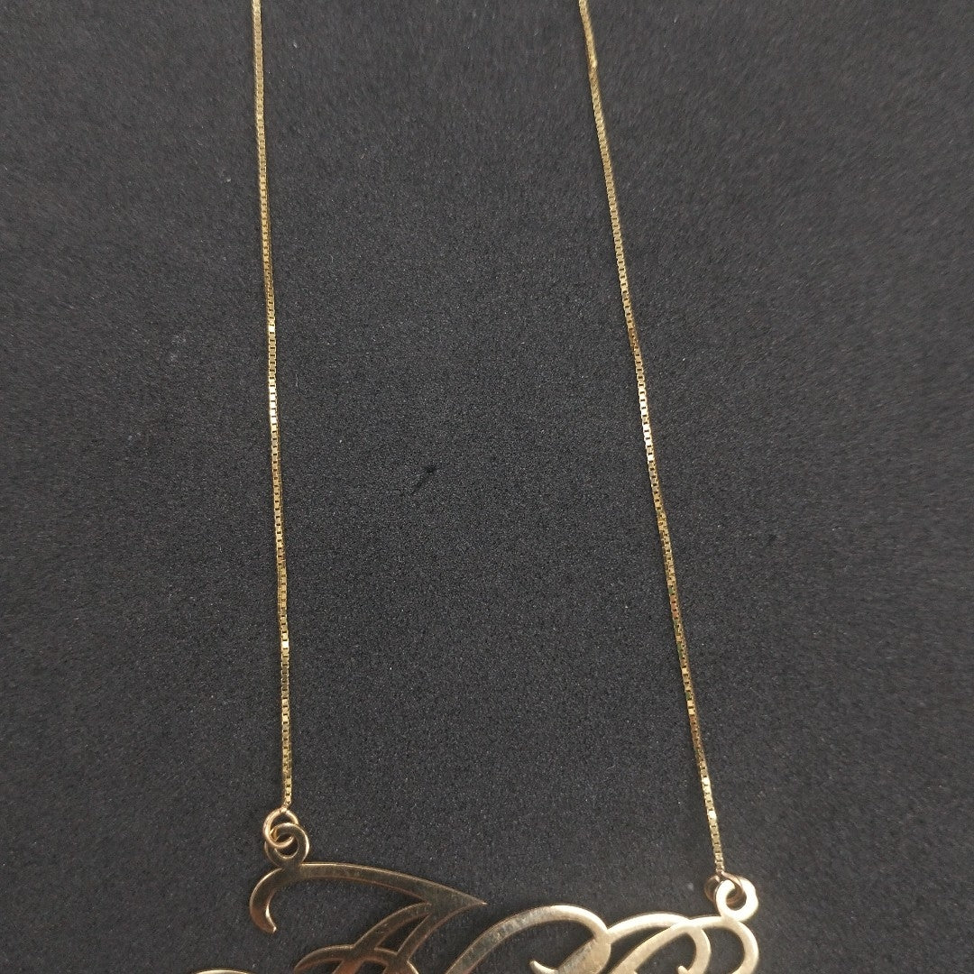 GARGANTILLA ORO 14 K 2.5 GRMS (SEMINUEVO)