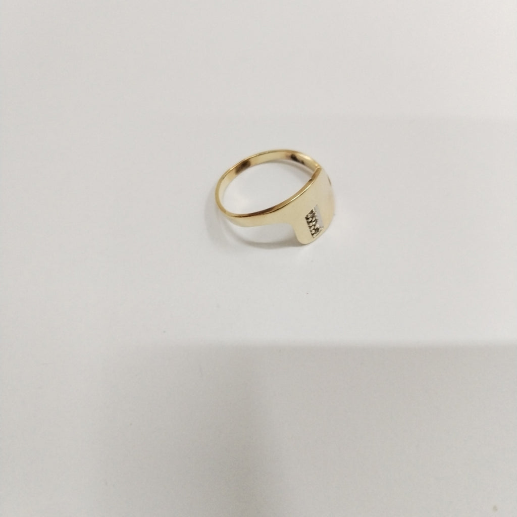 ANILLO ORO 14 K 3.3 GRMS (SEMINUEVO)