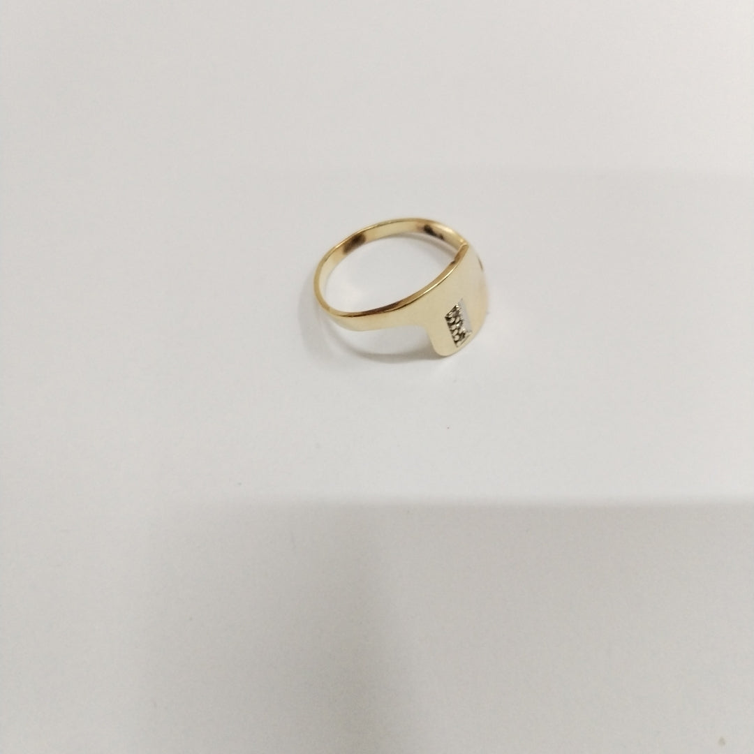 ANILLO ORO 14 K 3.3 GRMS (SEMINUEVO)
