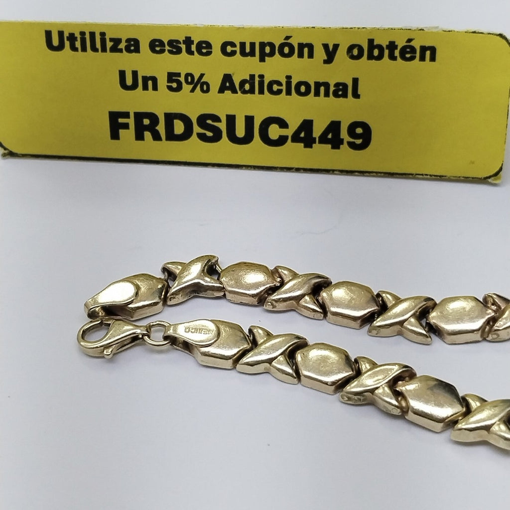 PULSERA ORO 14 K 8.8 GRMS (SEMINUEVO)