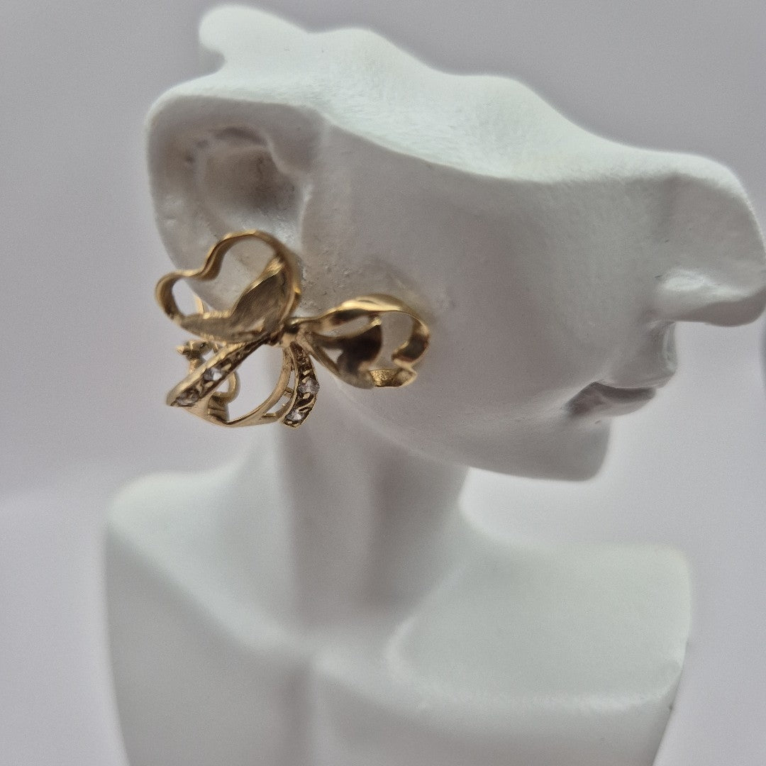 ARETES PAR ORO 10 K 4.3 GRMS (SEMINUEVO)