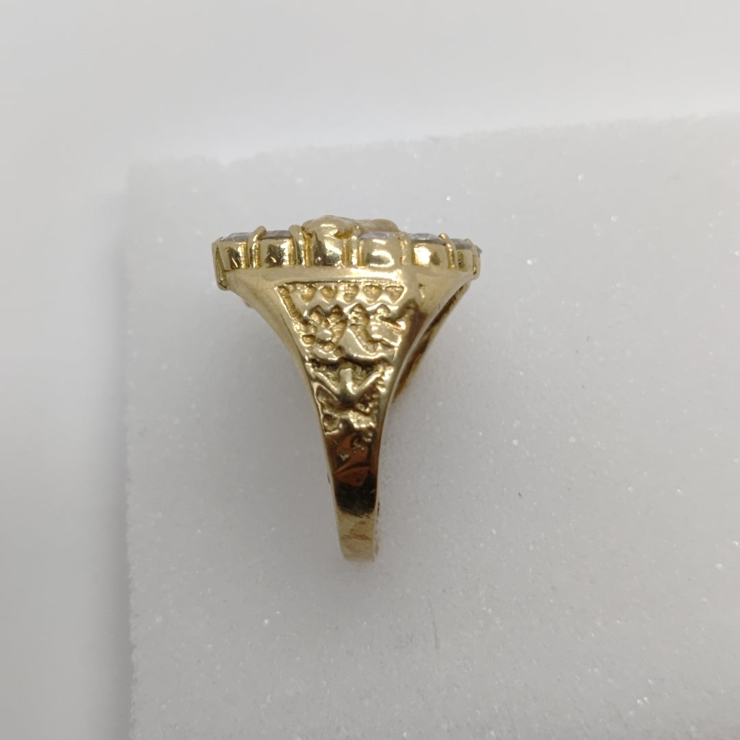 ANILLO ORO 10 K 9.4 GRMS (SEMINUEVO)