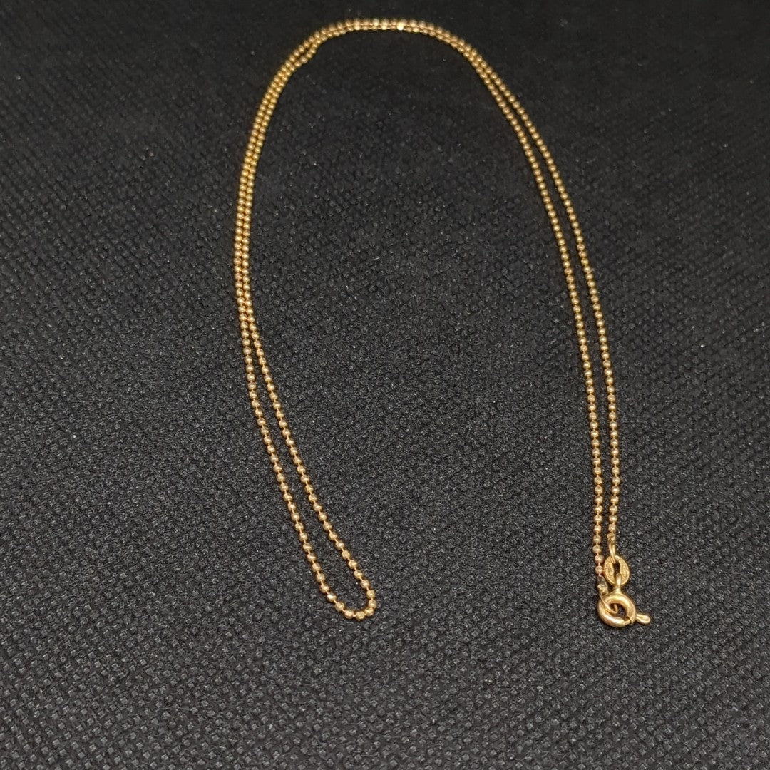 CADENA ORO 14 K 2.5 GRMS (SEMINUEVO)