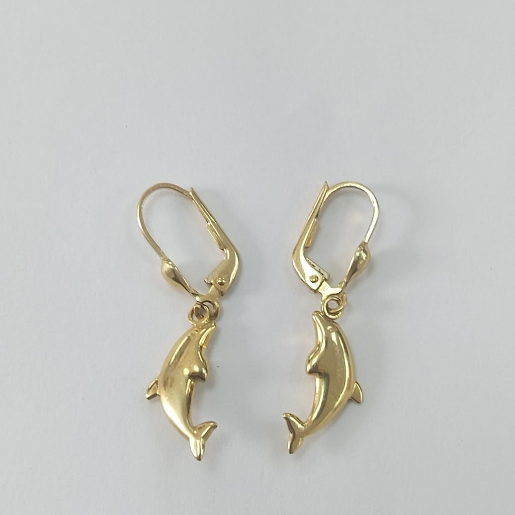 ARRACADAS PAR ORO 14 K 2,00 GRMS (SEMINUEVO)
