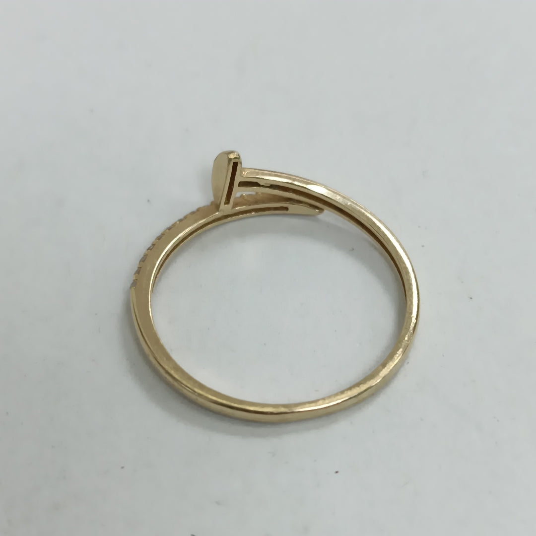 ANILLO ORO 14 K 1.3 GRMS (SEMINUEVO)