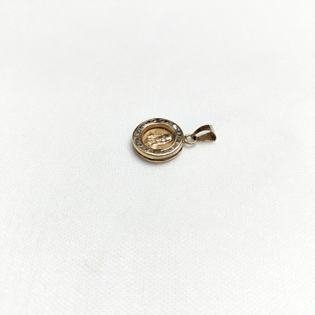 MEDALLA RELIGIOSA ORO 10 K 0.9 GRMS (SEMINUEVO)