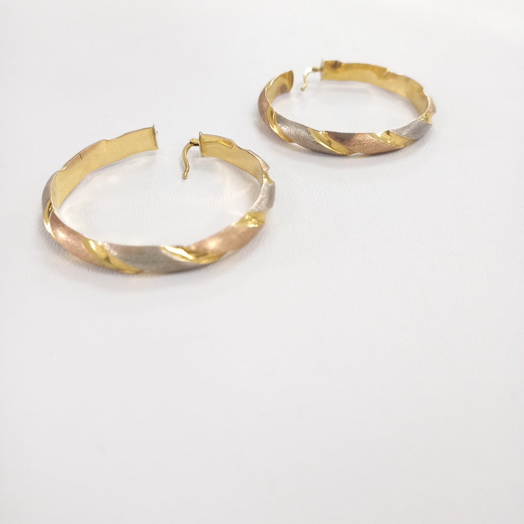 ARRACADAS PAR ORO 10 K 5.7 GRMS (SEMINUEVO)