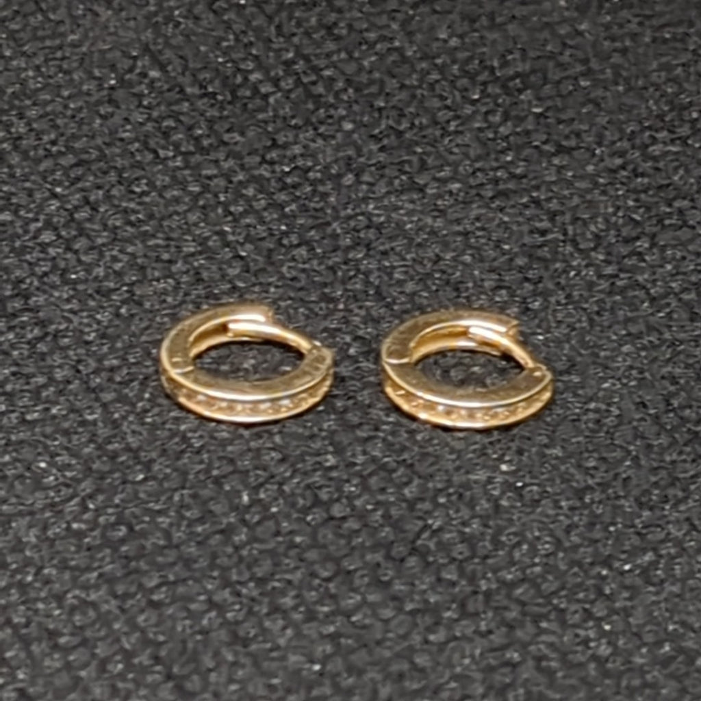 ARRACADAS PAR ORO 14 K 1.1 GRMS (SEMINUEVO)