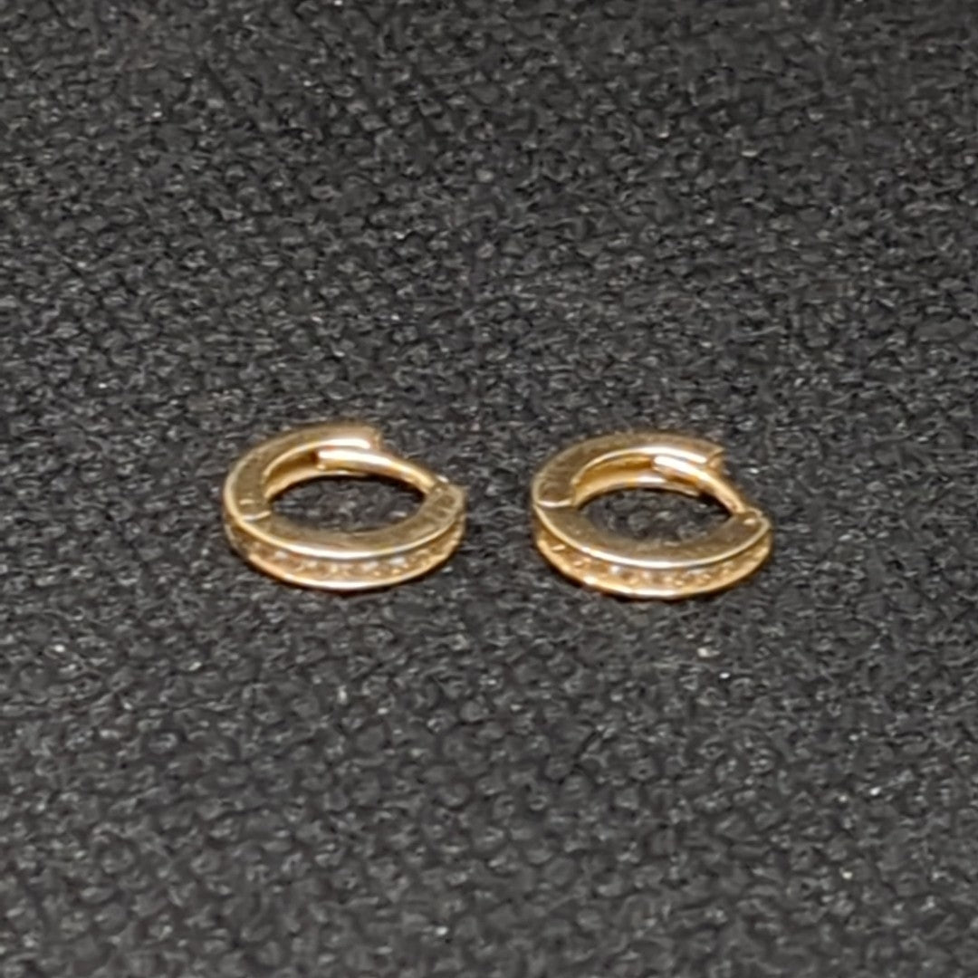 ARRACADAS PAR ORO 14 K 1.1 GRMS (SEMINUEVO)