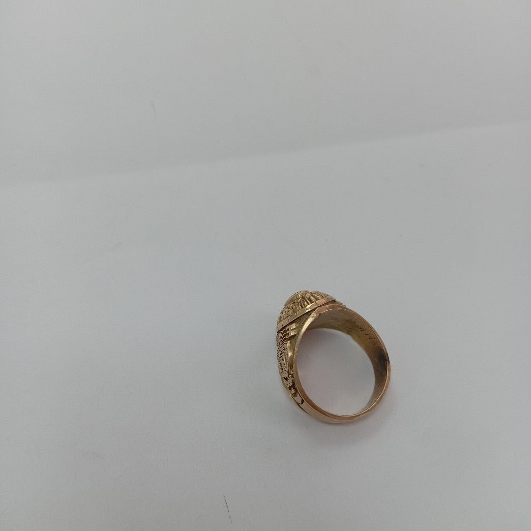 ANILLO DE GRADUACIÓN ORO 8 K 9.1 GRMS (SEMINUEVO)