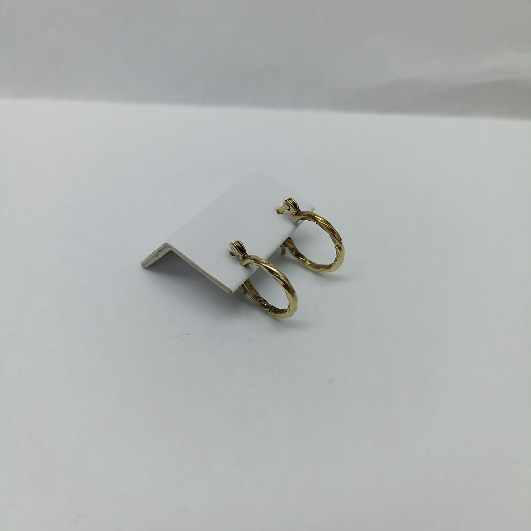 ARRACADAS PAR ORO 14 K 2.9 GRMS (SEMINUEVO)