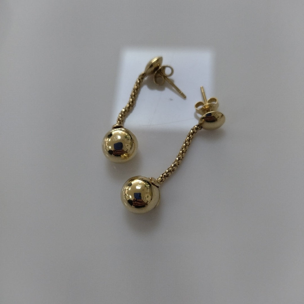 ARETES PAR ORO 14 K 5,10 GRMS (SEMINUEVO)