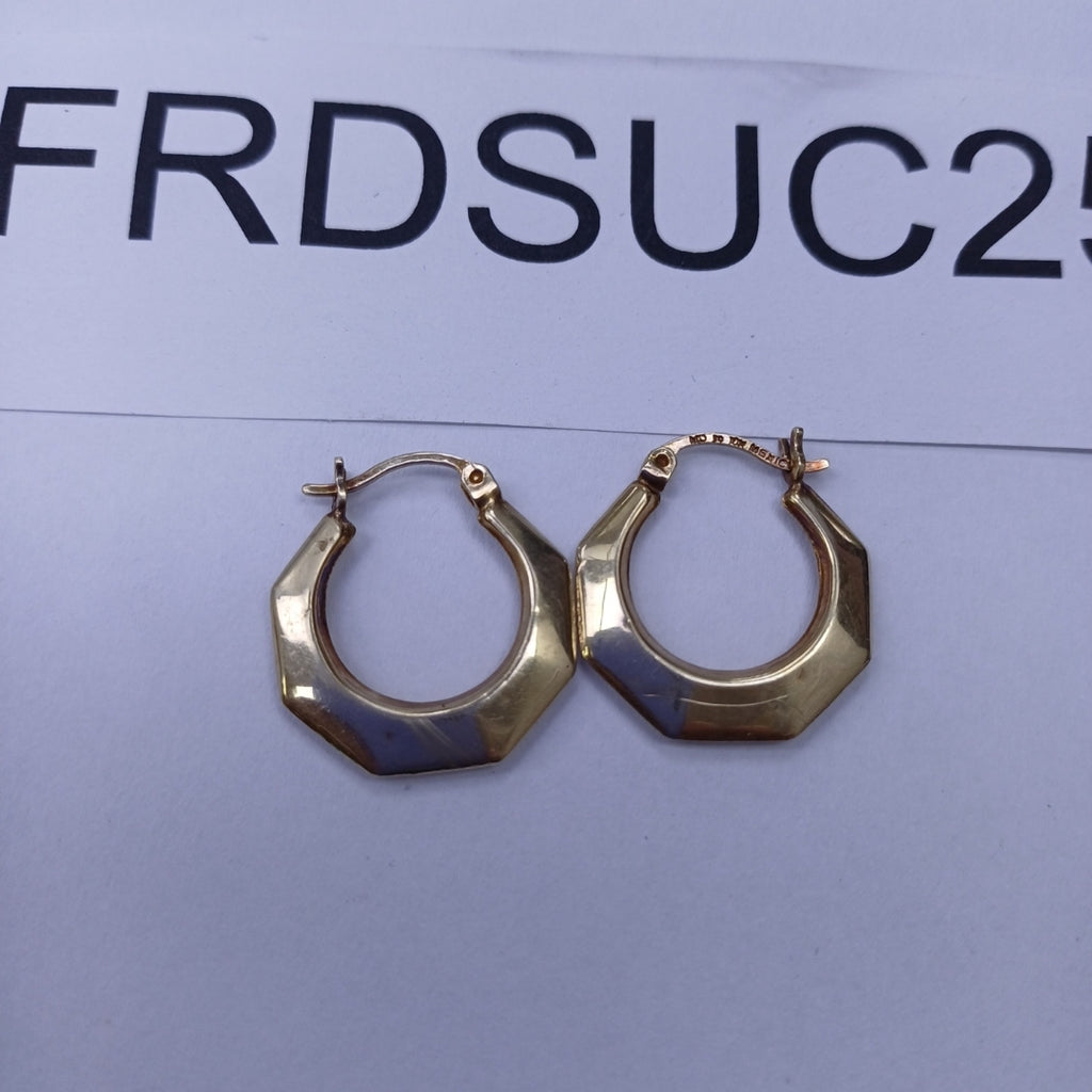 ARRACADAS PAR ORO 10 K 1.7 GRMS (SEMINUEVO)