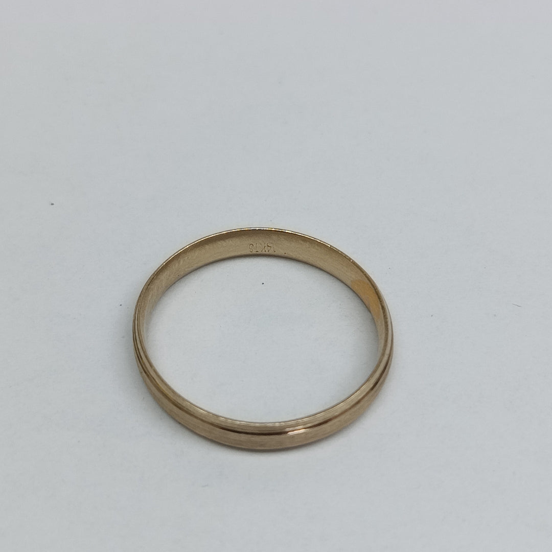ARGOLLA ORO 14 K 2.3 GRMS (SEMINUEVO)