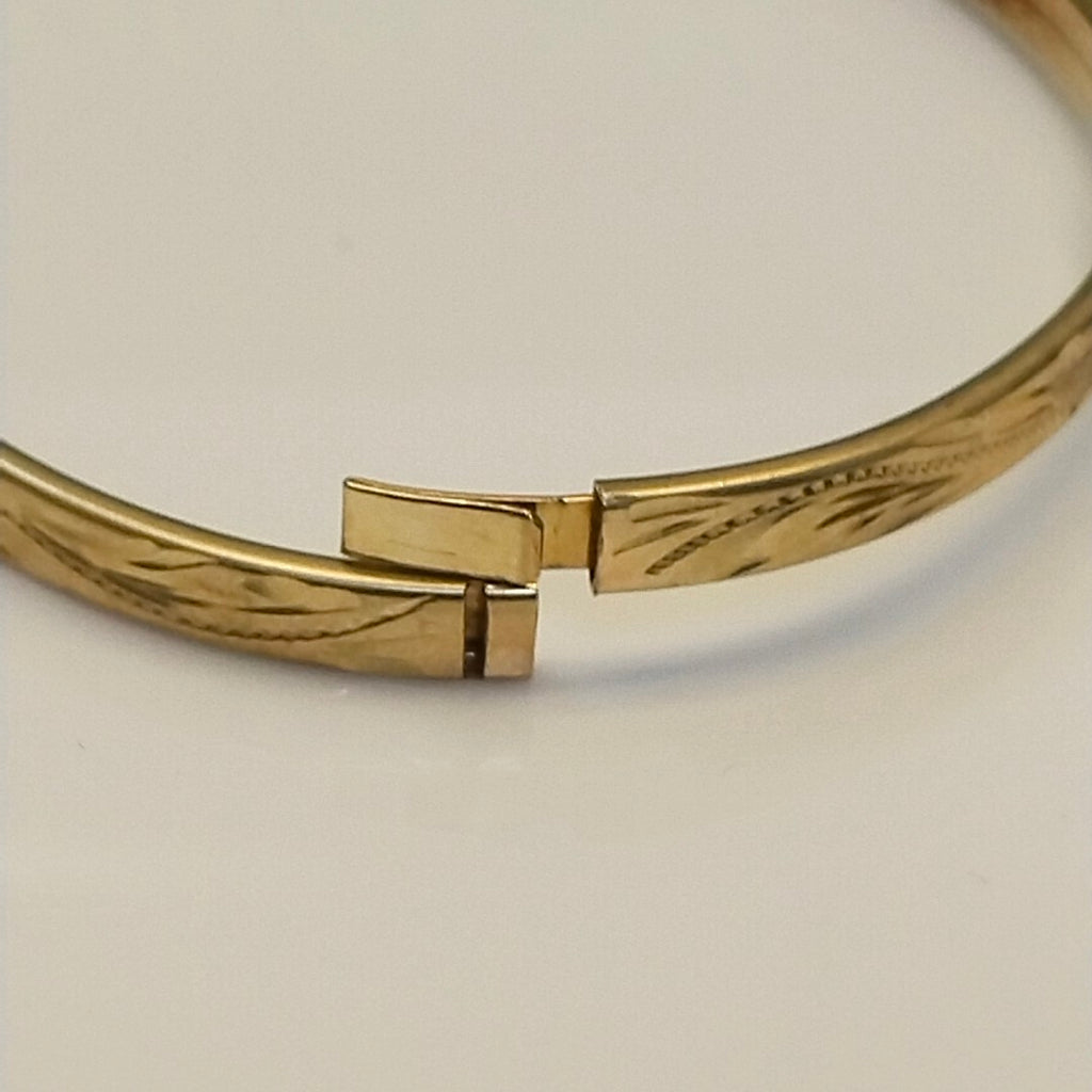 PULSERA RIGIDA ORO 10 K 5.2 GRMS (SEMINUEVO)