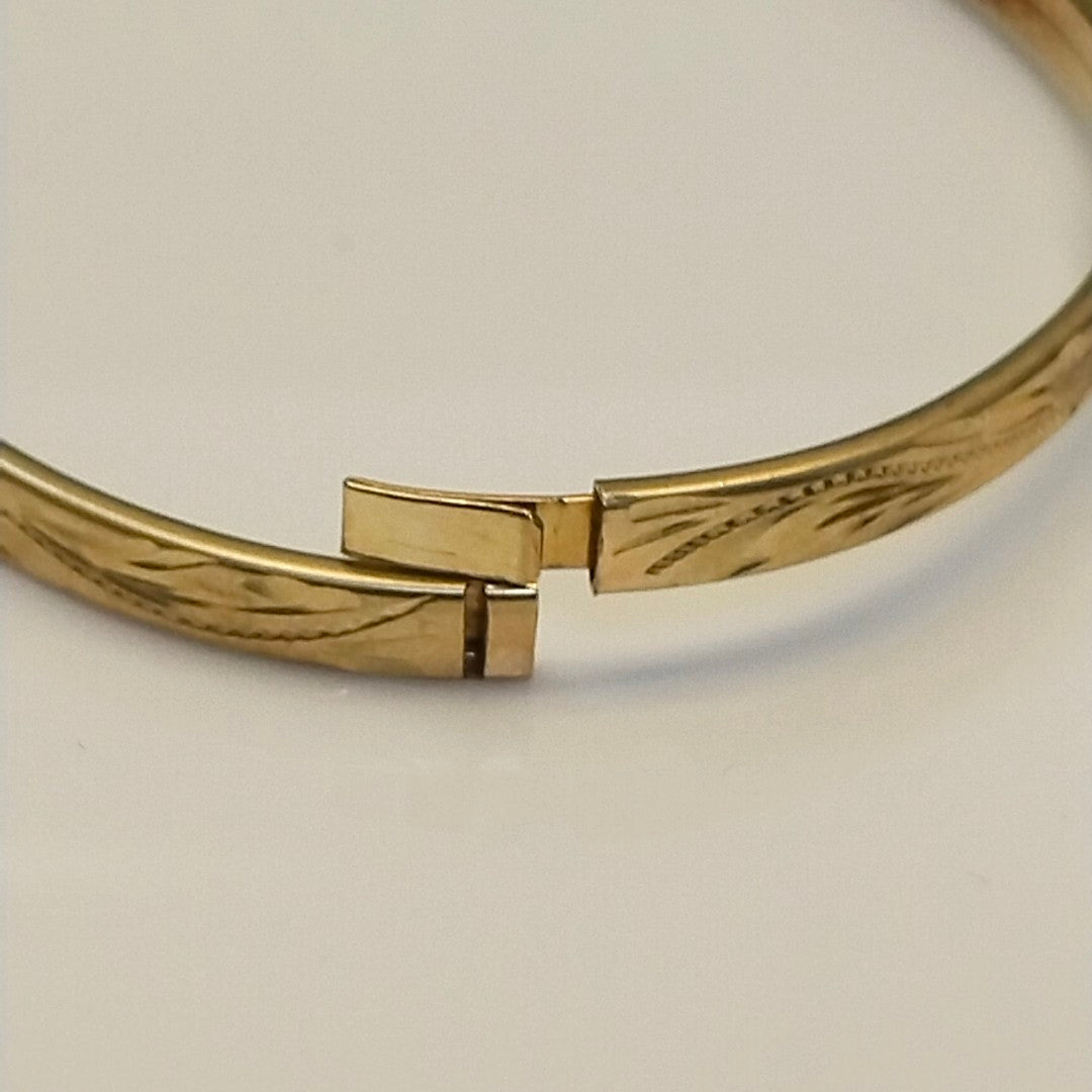 PULSERA RIGIDA ORO 10 K 5.2 GRMS (SEMINUEVO)