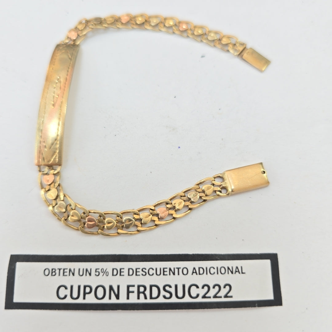 ESCLAVA ORO 10 K 11.2 GRMS (SEMINUEVO)