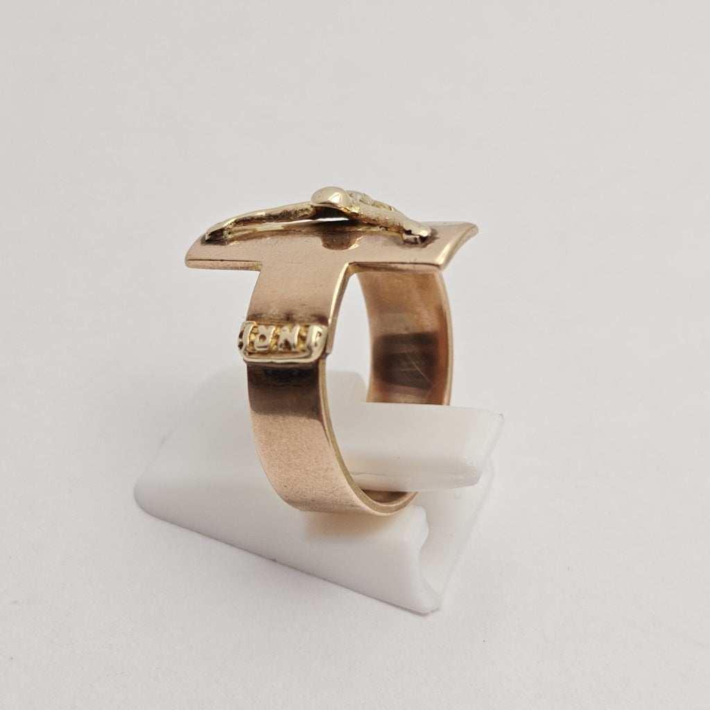 ANILLO ORO 10 K 6,80 GRMS (SEMINUEVO)