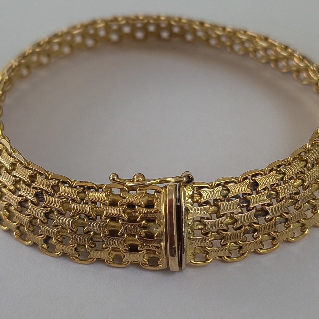 PULSERA ORO 14 K 17.5 GRMS (SEMINUEVO)