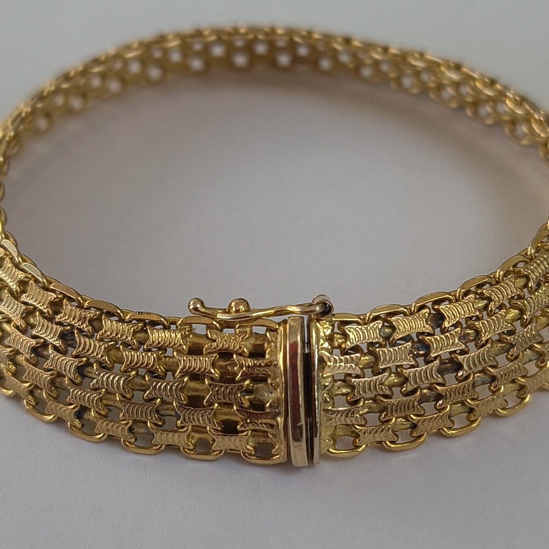 PULSERA ORO 14 K 17.5 GRMS (SEMINUEVO)