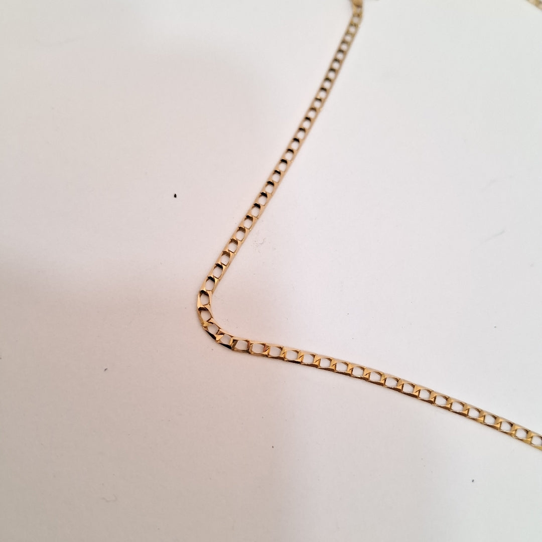 CADENA, DIJE ORO 14 K 2.9 GRMS (SEMINUEVO)