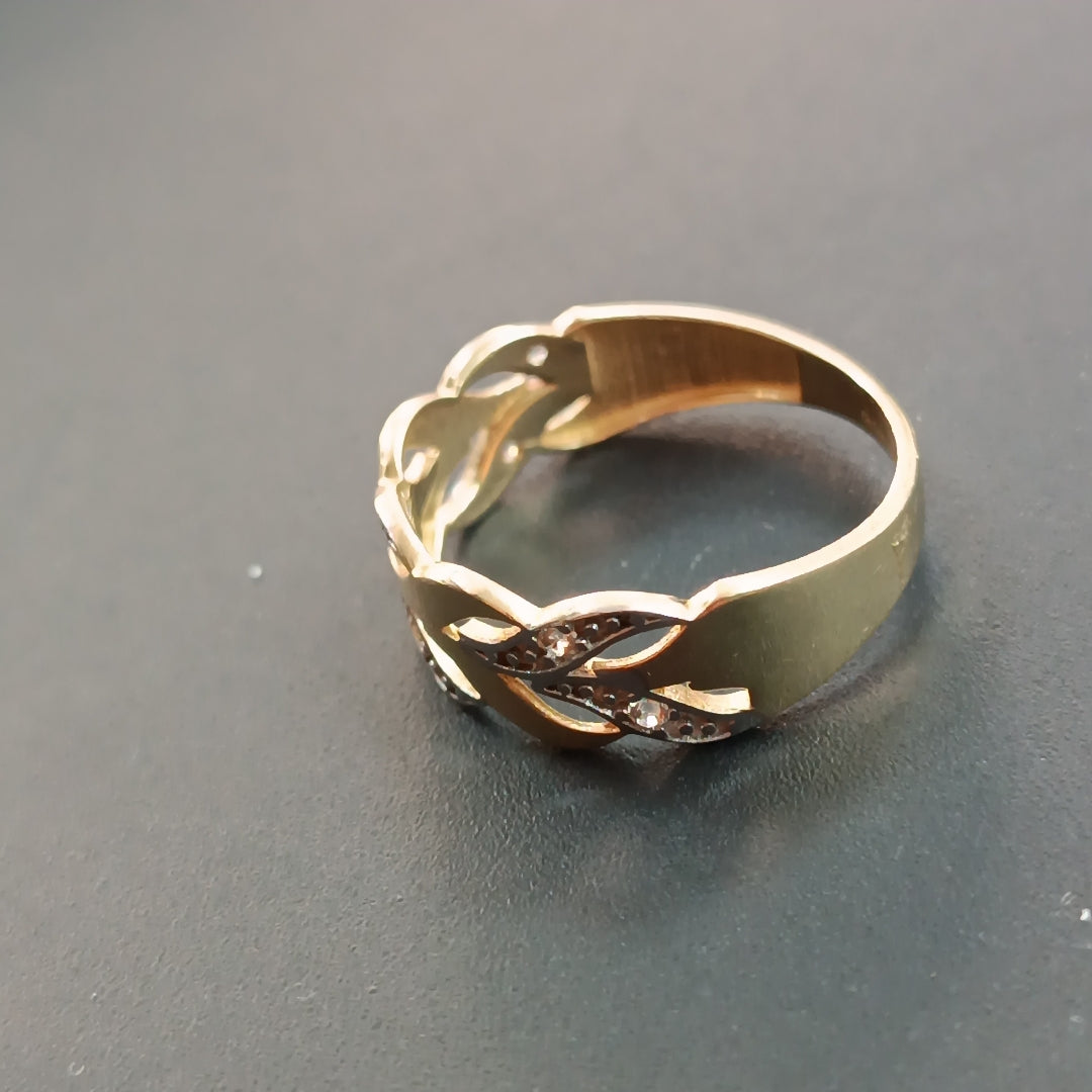 ANILLITO ORO, ORO COMBINADO 14 K 2.4 GRMS (SEMINUEVO)