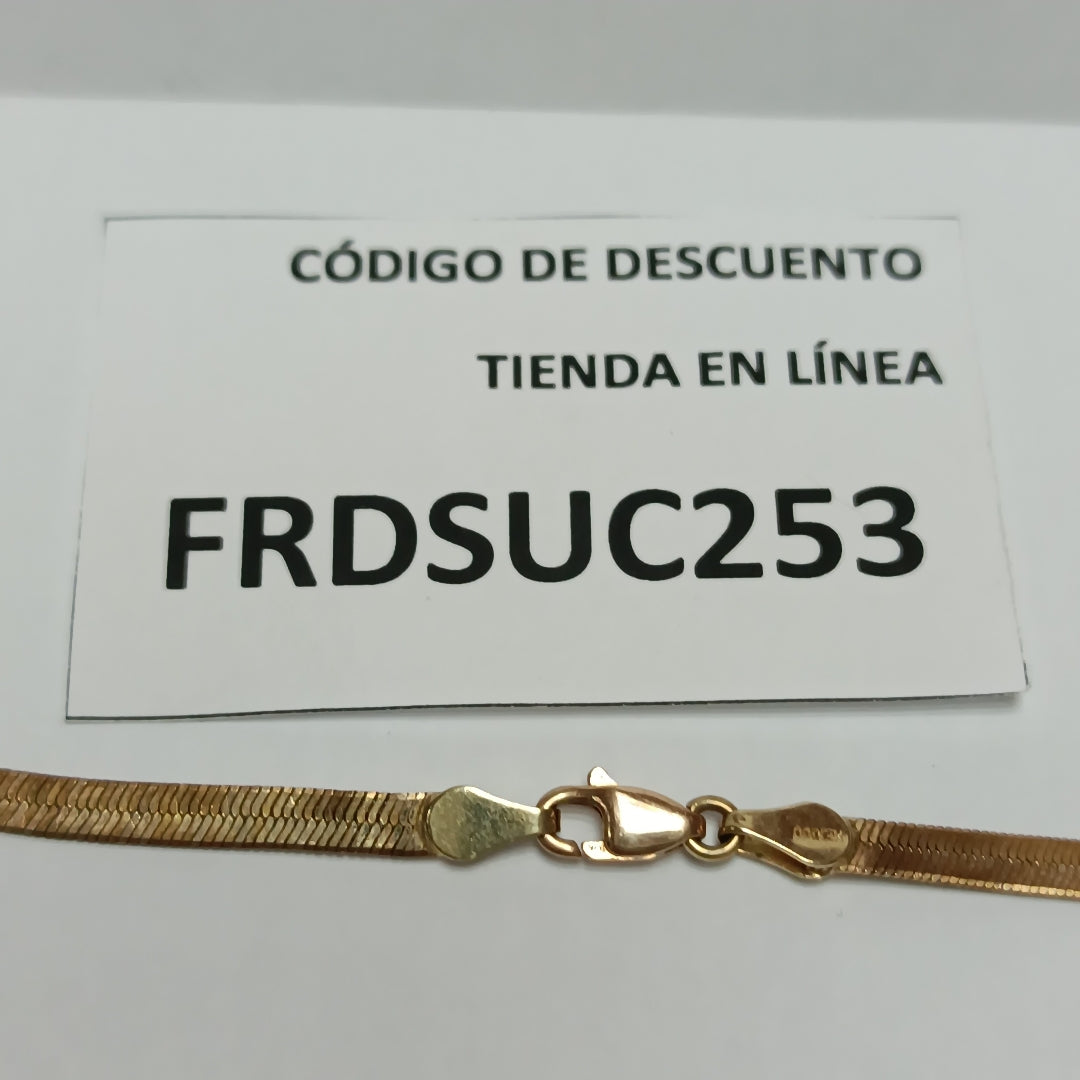 CADENA ORO 10 K 9,00 GRMS (SEMINUEVO)