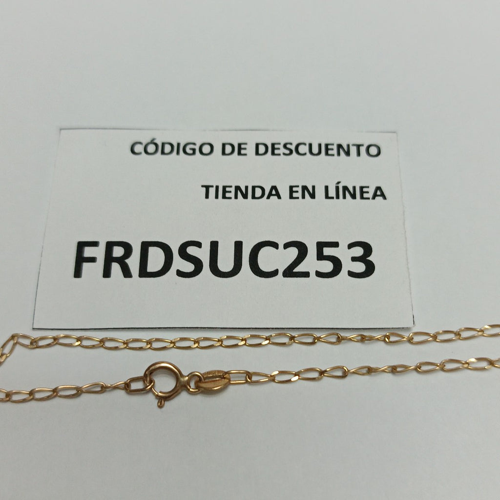 CADENA ORO 10 K 1,30 GRMS (SEMINUEVO)