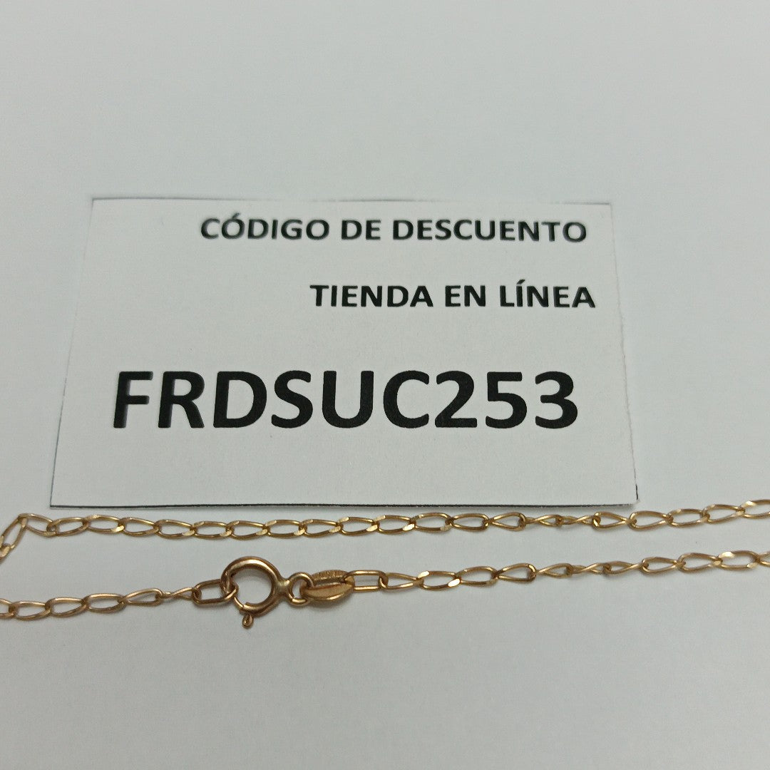 CADENA ORO 10 K 1,30 GRMS (SEMINUEVO)