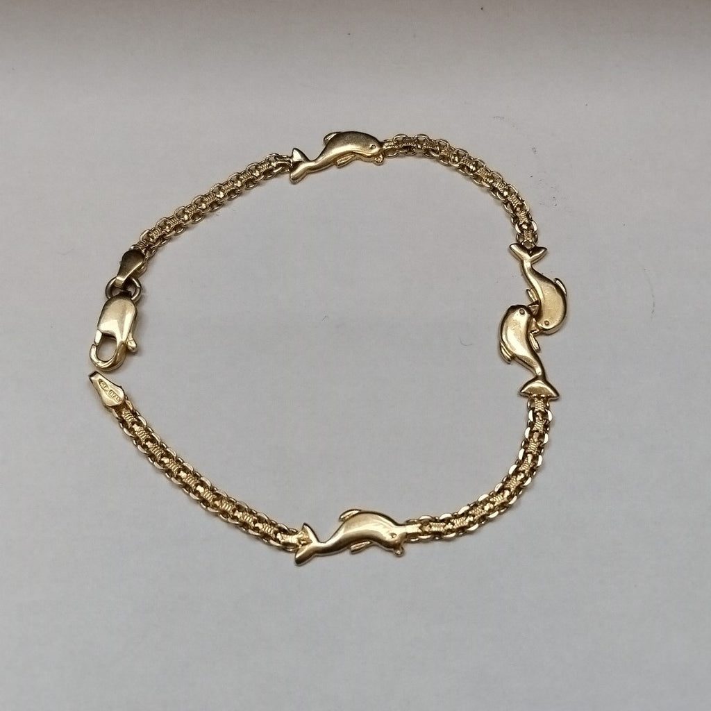 PULSERA ORO 14 K 5.4 GRMS (SEMINUEVO)