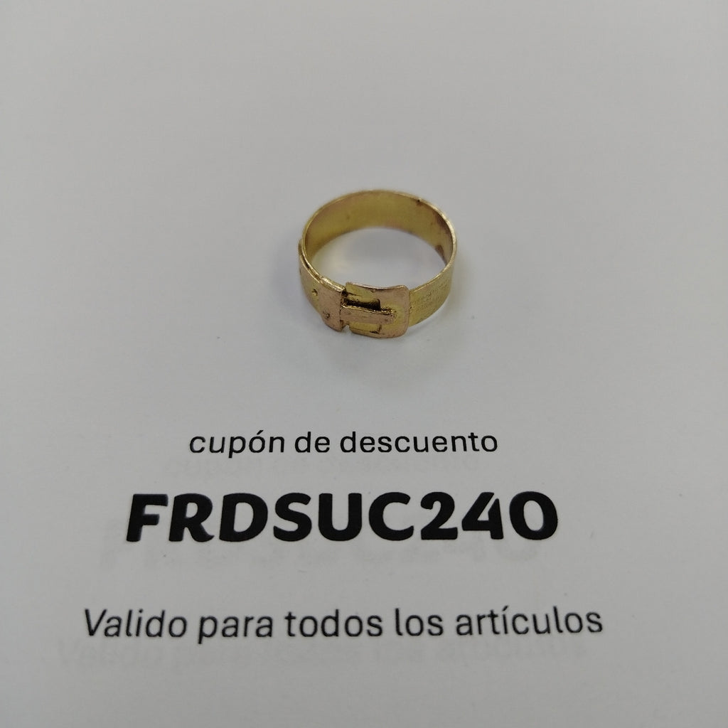 ANILLO ORO 10 K 2.9 GRMS (SEMINUEVO)