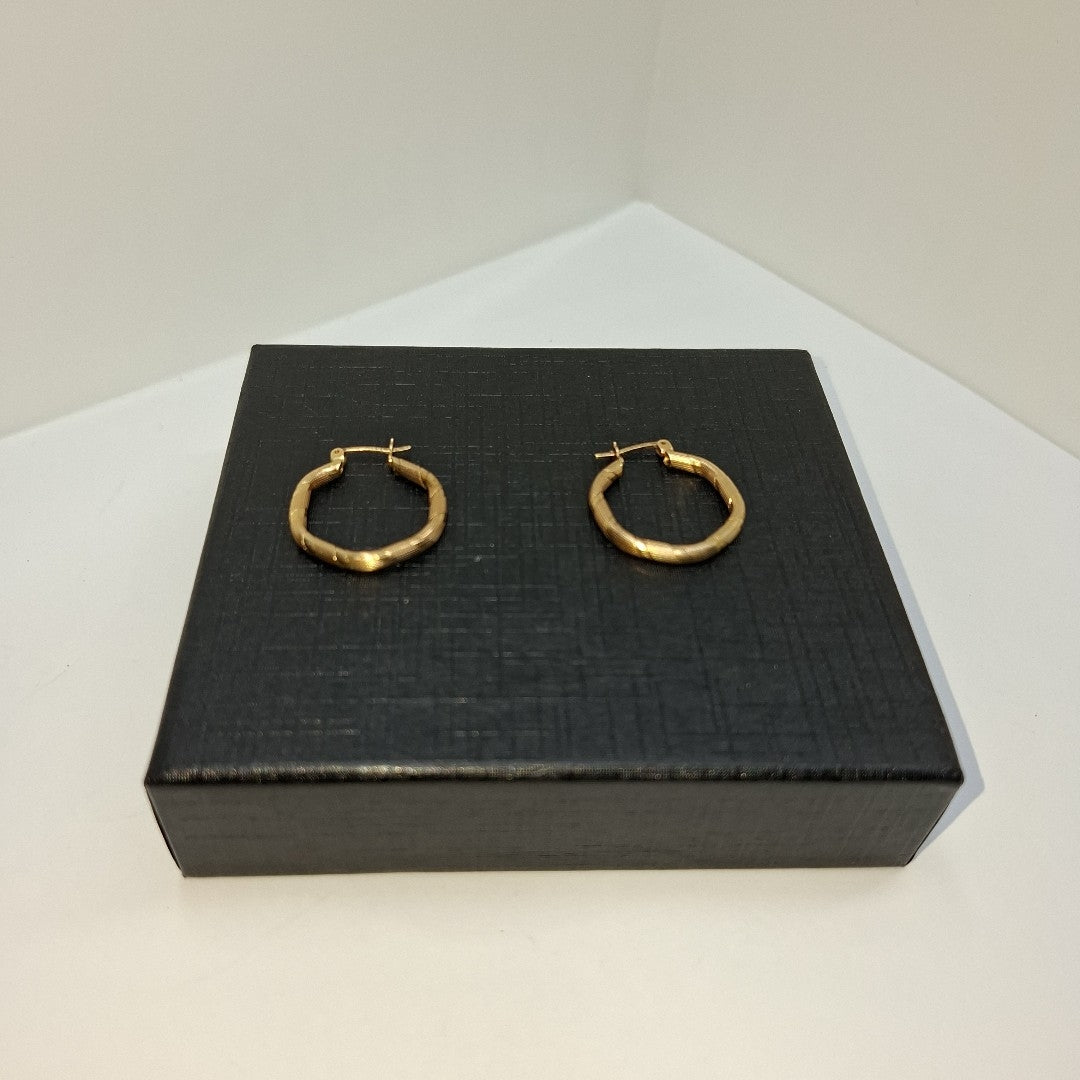 ARRACADAS PAR ORO 14 K 3,40 GRMS (SEMINUEVO)