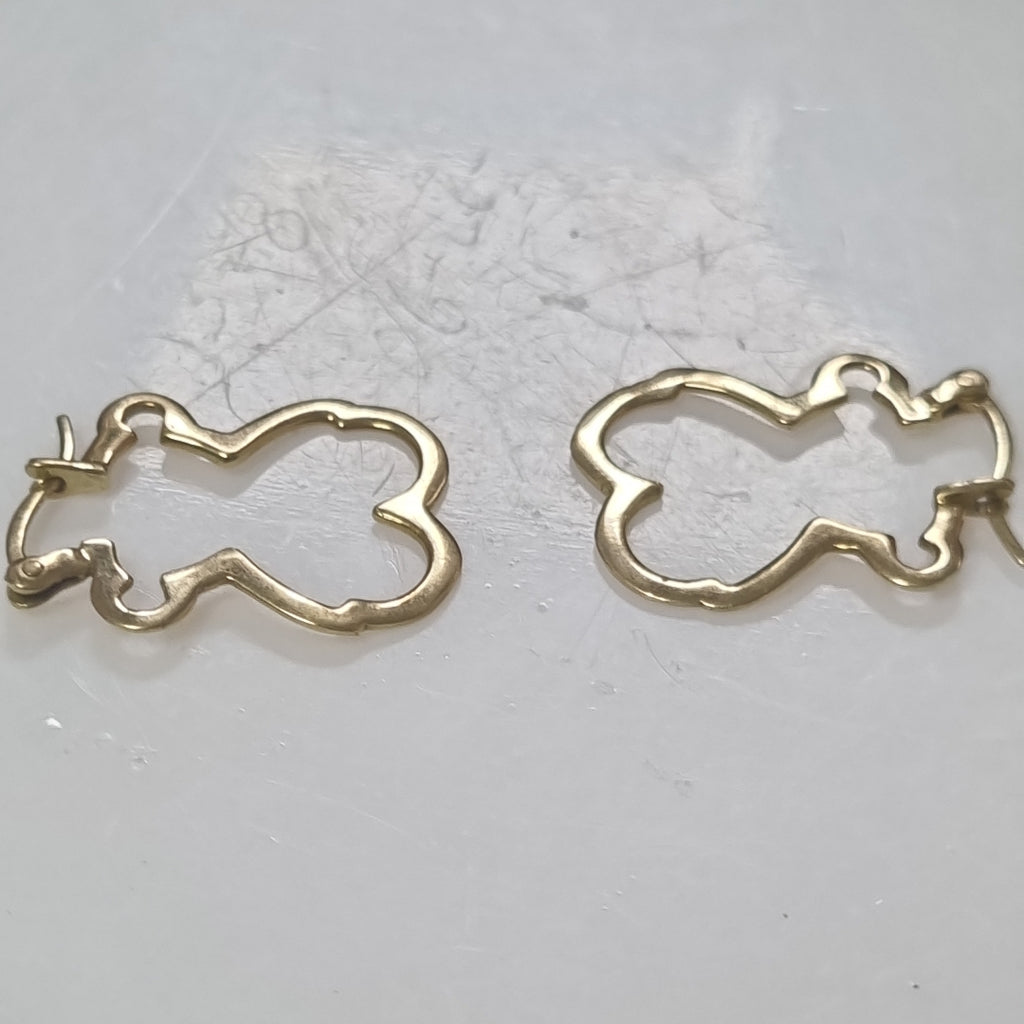 ARRACADAS PAR ORO 14 K 2.5 GRMS (SEMINUEVO)