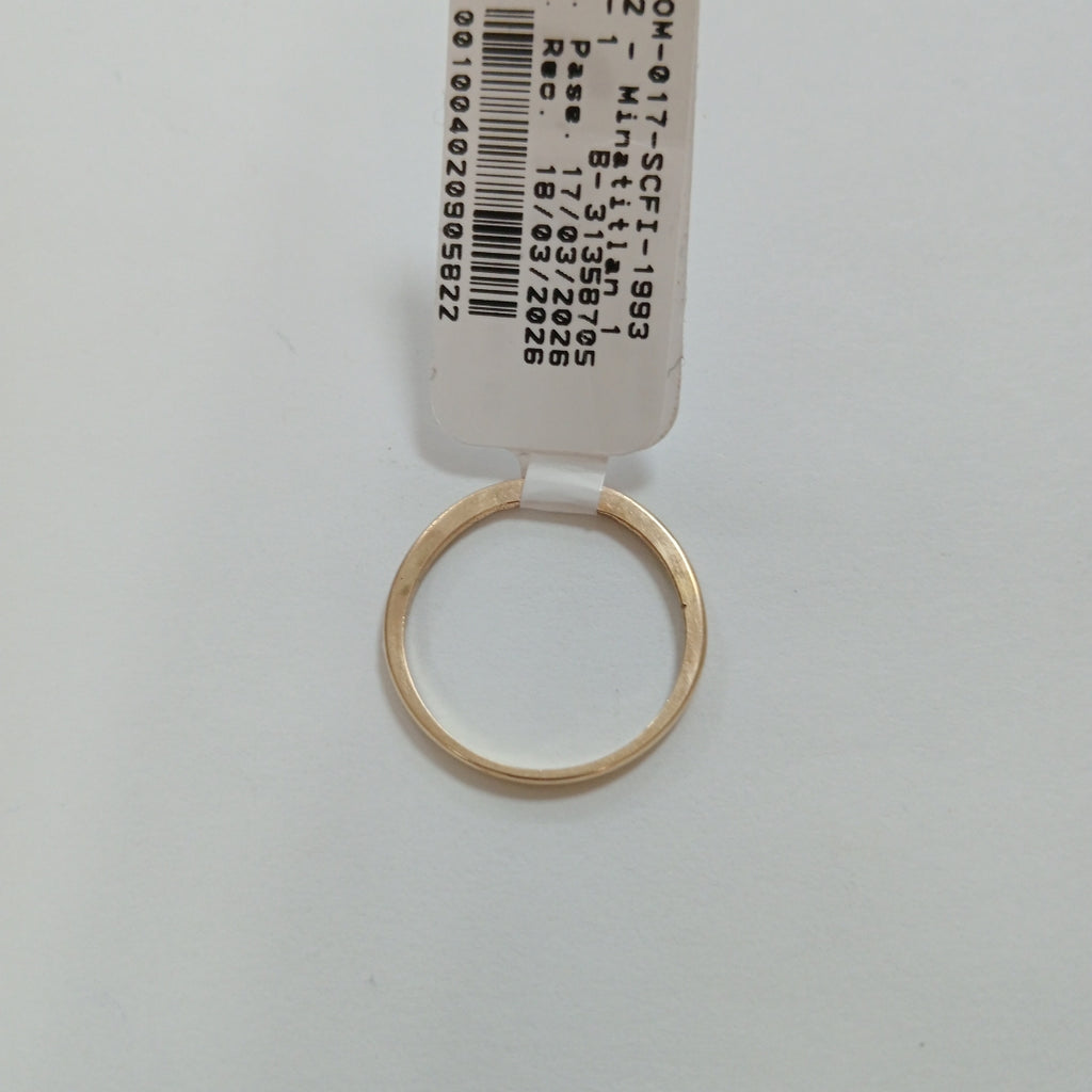 ARGOLLA ORO 14 K 1.1 GRMS (SEMINUEVO)