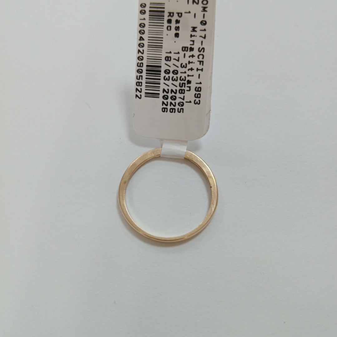 ARGOLLA ORO 14 K 1.1 GRMS (SEMINUEVO)