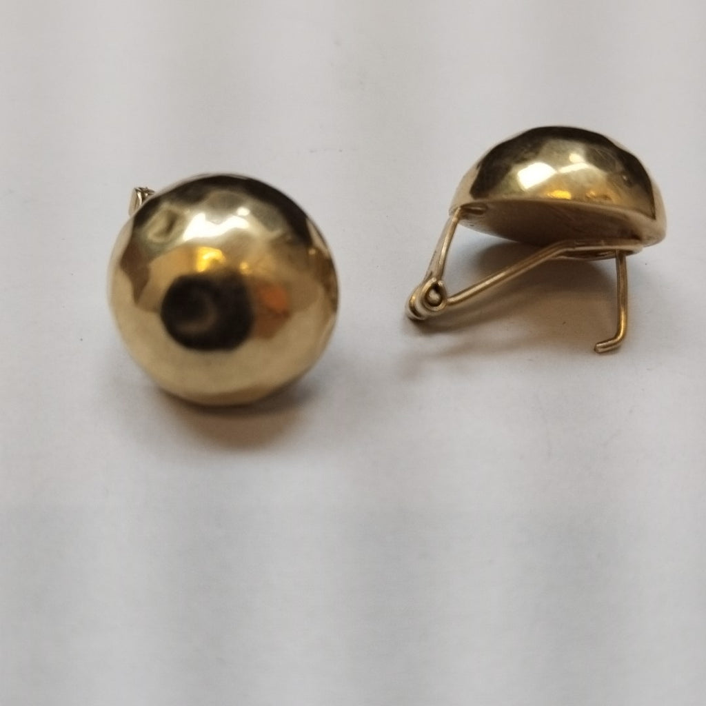 ARETES PAR ORO 14 K 4,00 GRMS (SEMINUEVO)