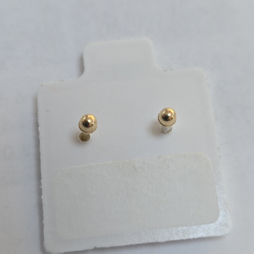 BROQUELES ORO 10K 1 (NUEVO)