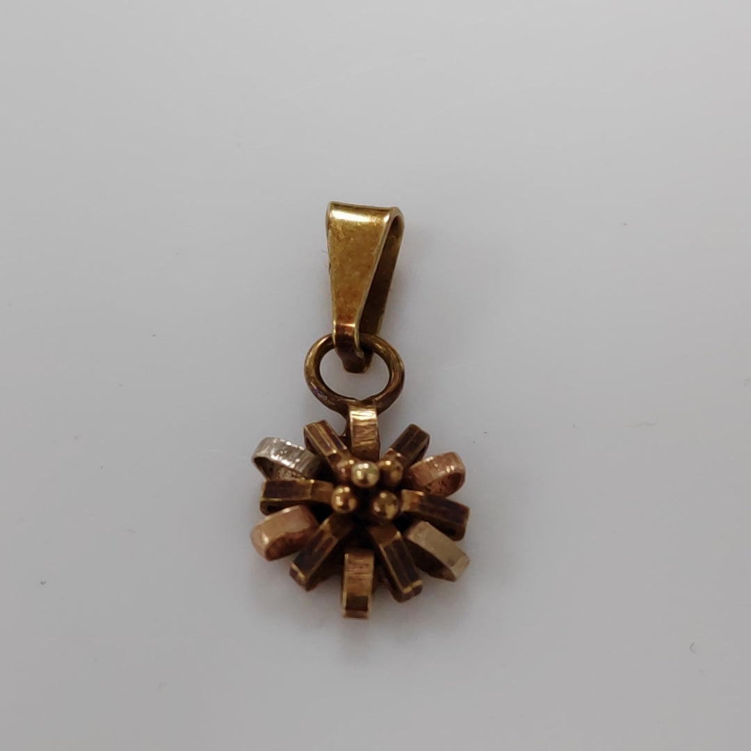 DIJE ORO, ORO COMBINADO 14 K 0.7 GRMS (SEMINUEVO)