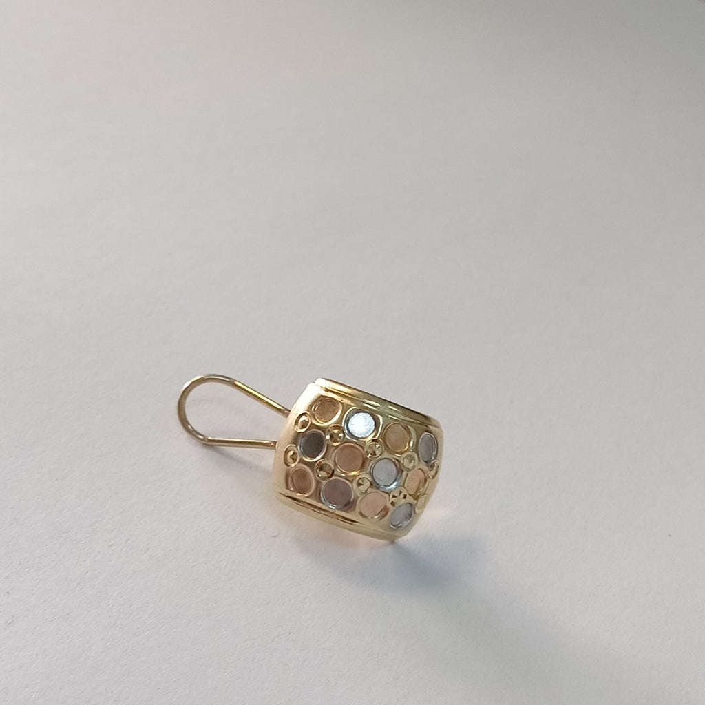ARETES PAR ORO 14 K 5.4 GRMS (SEMINUEVO)