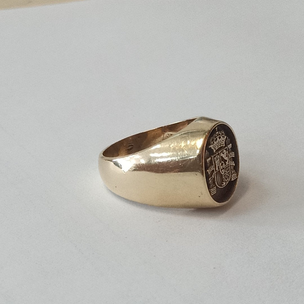 ANILLO ORO 14 K 15.7 GRMS (SEMINUEVO)