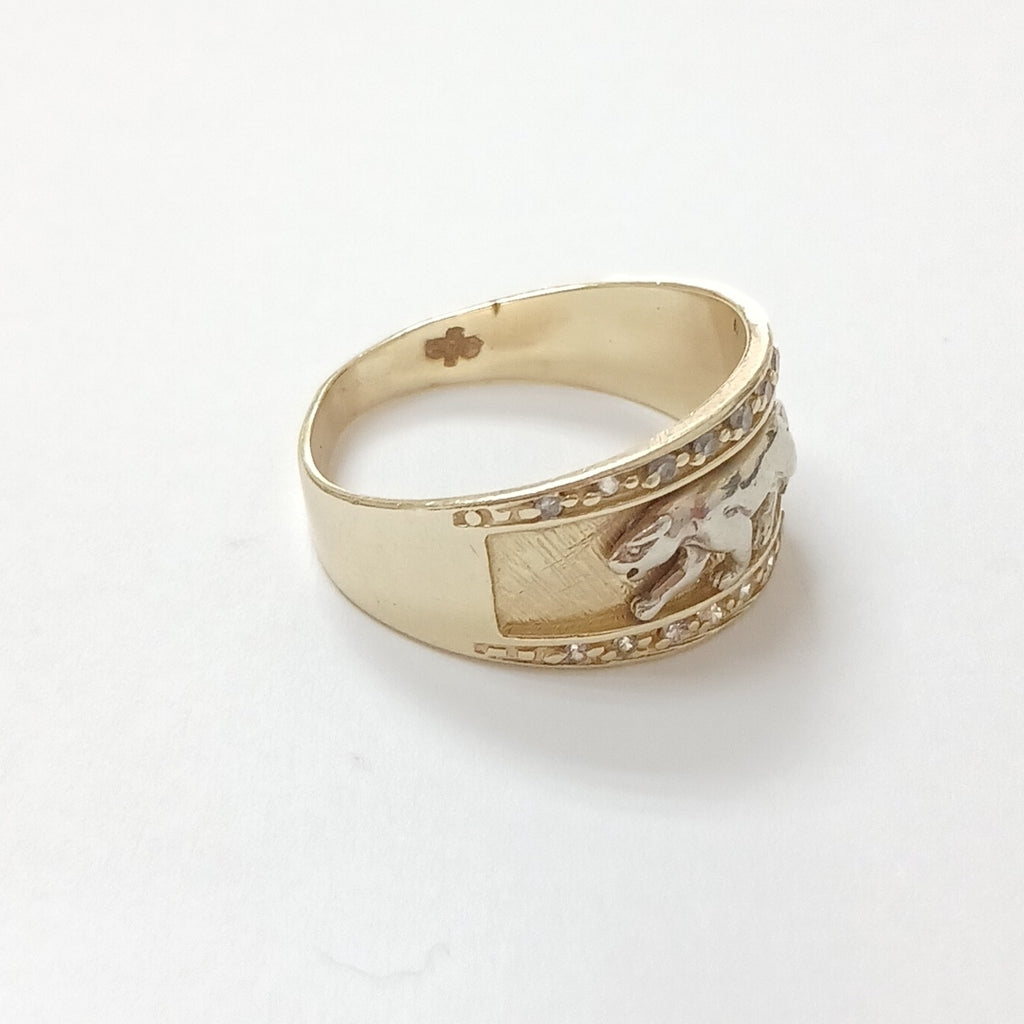 ANILLO ORO 10 K 6 GRMS (SEMINUEVO)