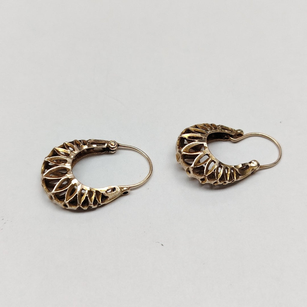 ARETES PAR ORO 10 K 2.5 GRMS (SEMINUEVO)
