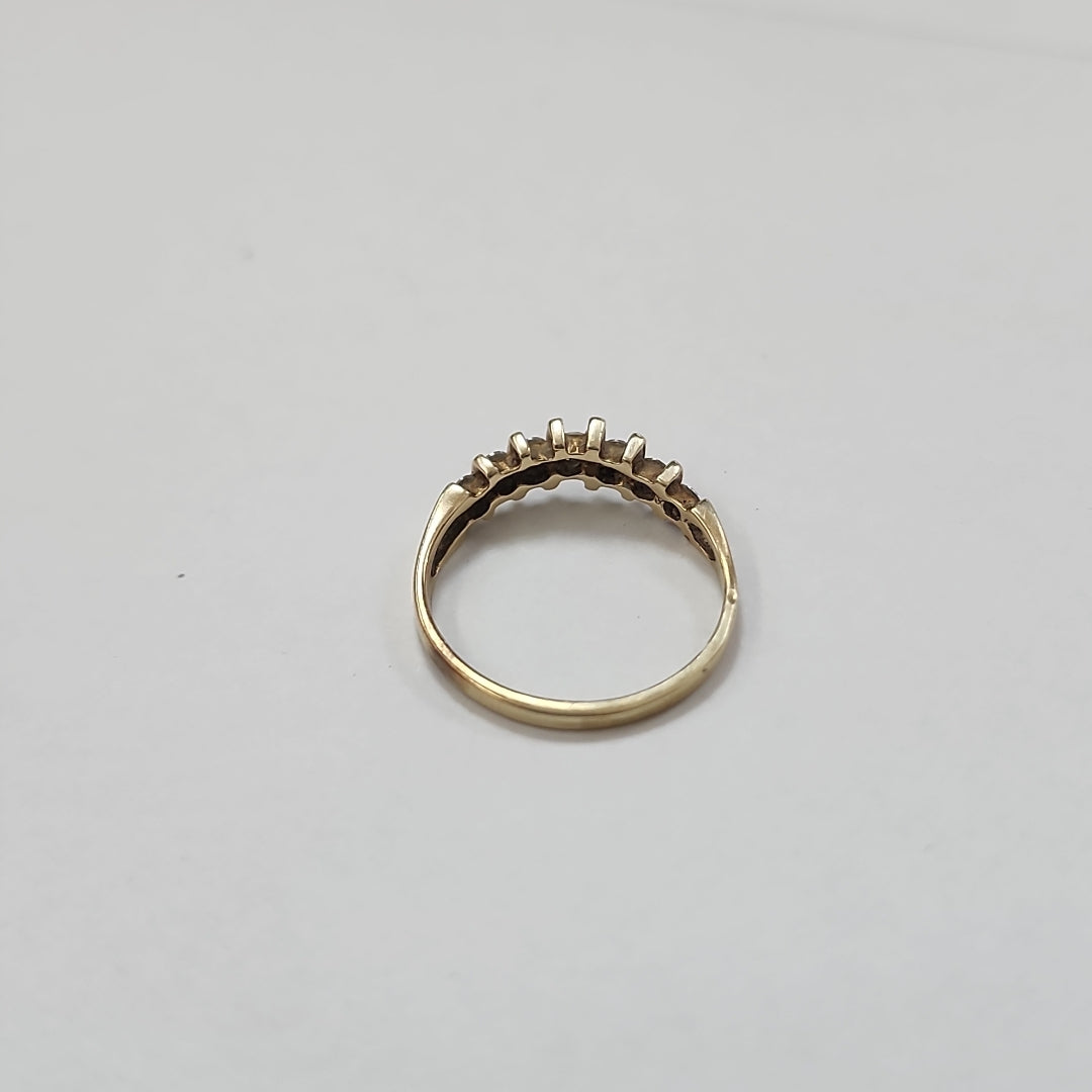 ANILLO, MEDIA CHURUMBELA ORO 10 K 1.8 GRMS (SEMINUEVO)