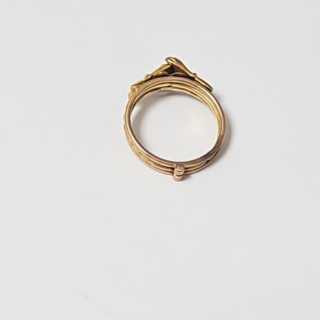 ANILLO ORO 10 K 3,40 GRMS (SEMINUEVO)