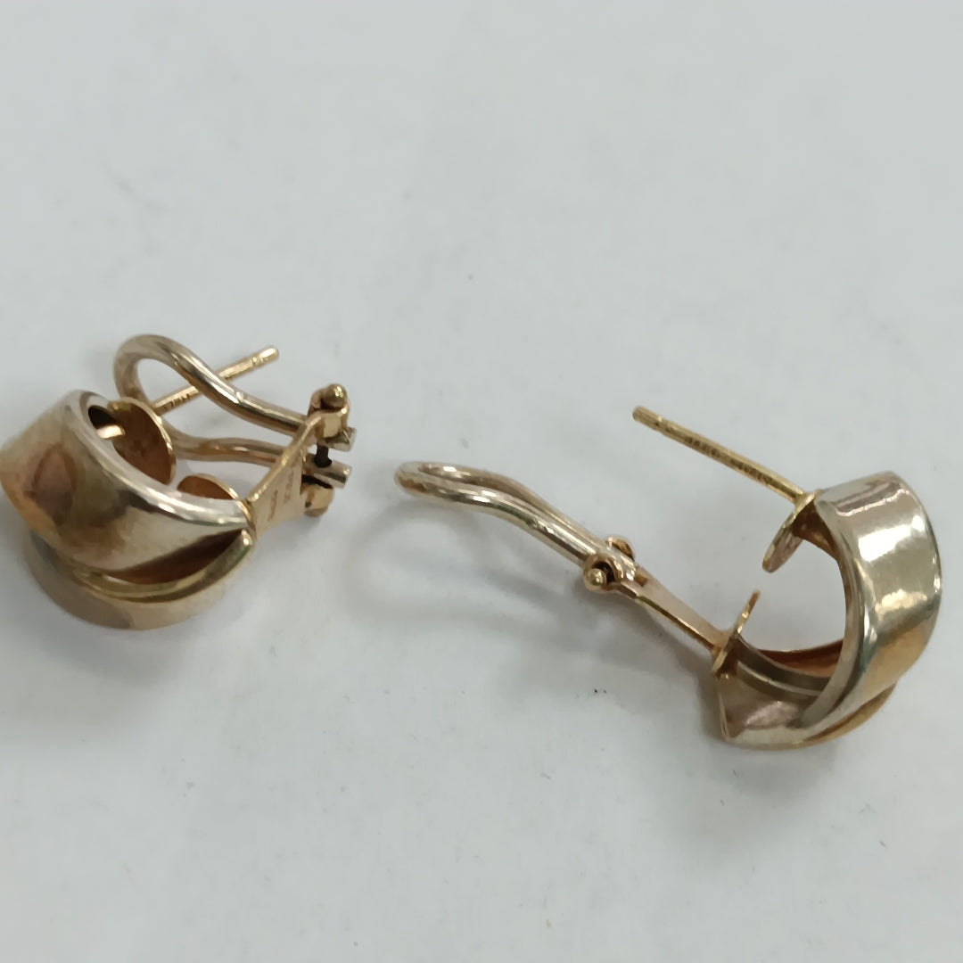 ARETES PAR ORO 14 K 4.1 GRMS (SEMINUEVO)